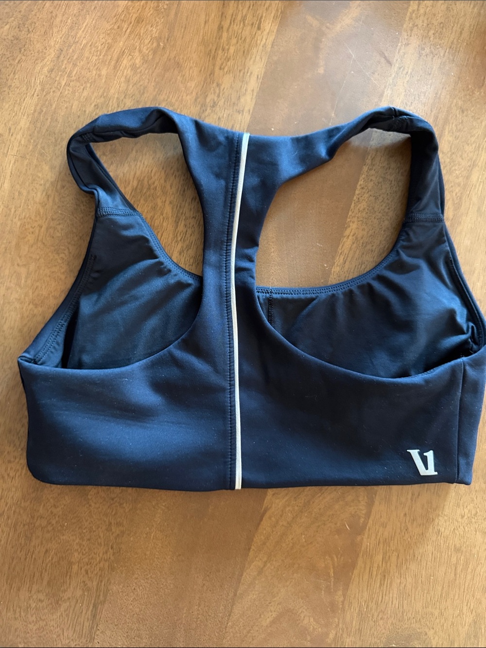 Vuori Racerback Performance Sports Bra - Navy